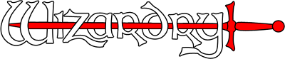 Wizardry: Bane of the Cosmic Forge logo for Amiga